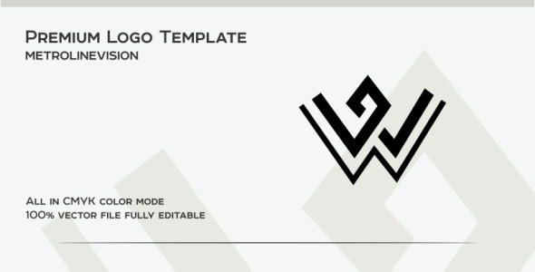 Шаблон логотипа на тему графика