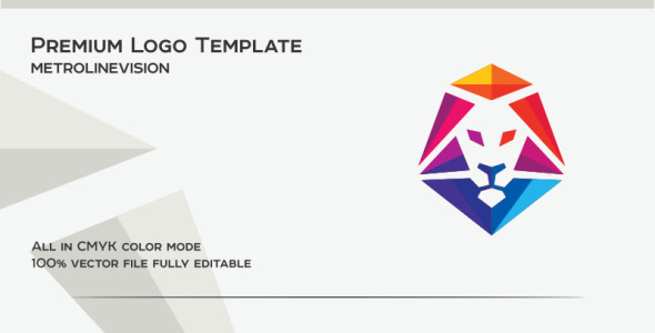 Шаблон логотипа на тему графика