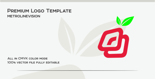 Шаблон логотипа на тему графика