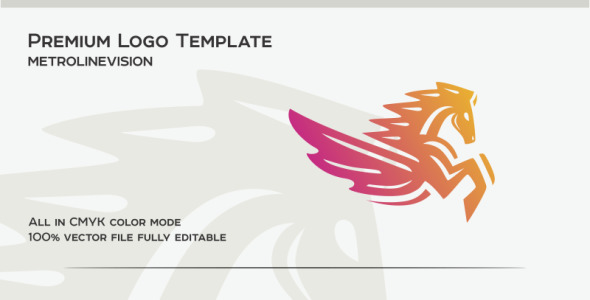 Шаблон логотипа на тему графика