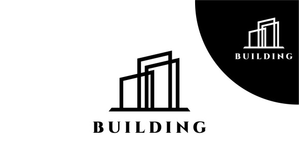 Шаблон логотипа на тему графика