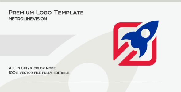 Шаблон логотипа на тему графика