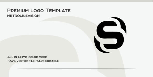 Шаблон логотипа на тему графика