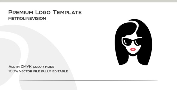 Шаблон логотипа на тему графика