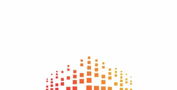 Шаблон логотипа на тему графика