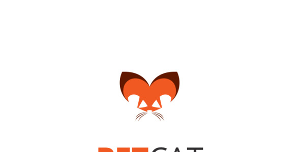 Шаблон логотипа на тему графика