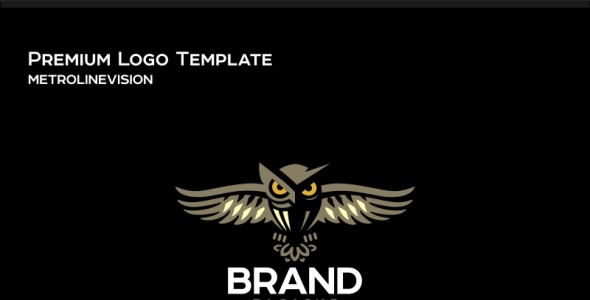 Шаблон логотипа на тему графика