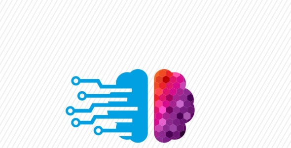 Шаблон логотипа на тему графика