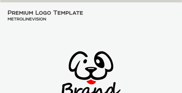 Шаблон логотипа на тему графика