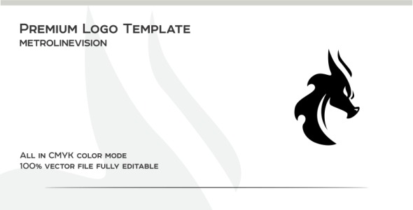 Шаблон логотипа на тему графика