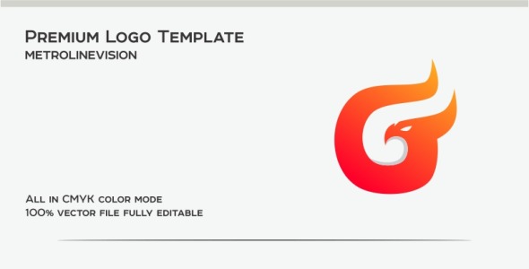 Шаблон логотипа на тему графика