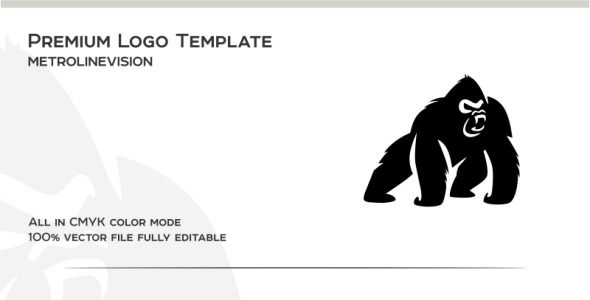 Шаблон логотипа на тему графика