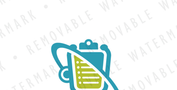 Шаблон логотипа на тему графика