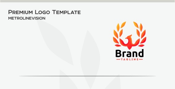 Шаблон логотипа на тему графика