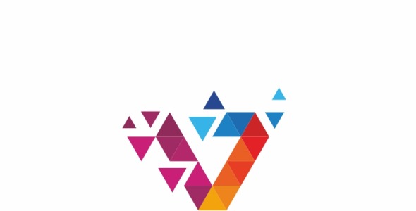 Шаблон логотипа на тему графика