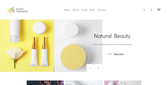 магазин косметики magento theme