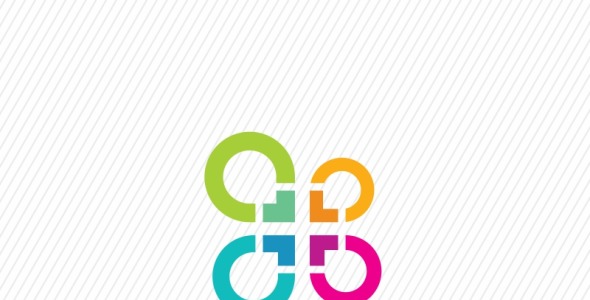 Шаблон логотипа на тему графика