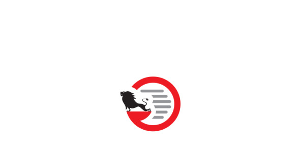 Шаблон логотипа на тему графика