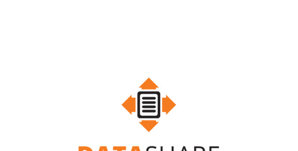 Шаблон логотипа на тему графика