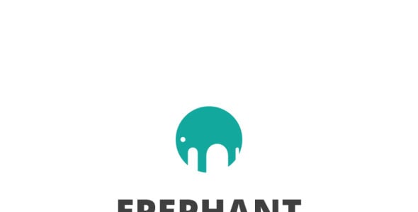 Шаблон логотипа на тему графика