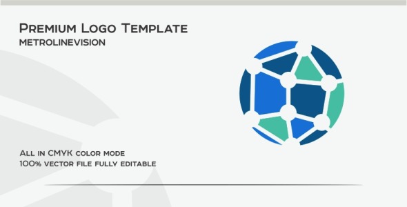 Шаблон логотипа на тему графика