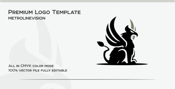 Шаблон логотипа на тему графика