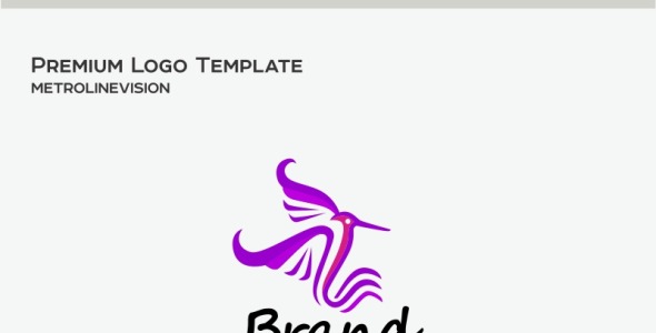 Шаблон логотипа на тему графика