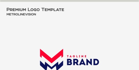 Шаблон логотипа на тему графика