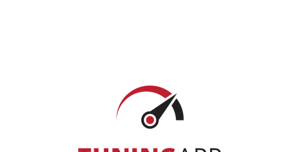 Шаблон логотипа на тему графика