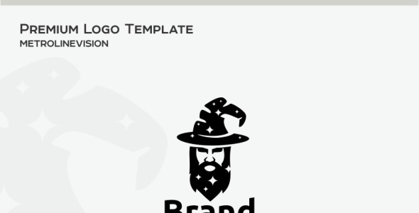 Шаблон логотипа на тему графика