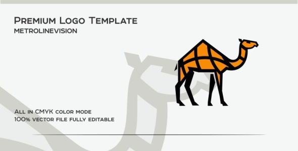 Шаблон логотипа на тему графика