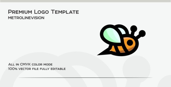 Шаблон логотипа на тему графика