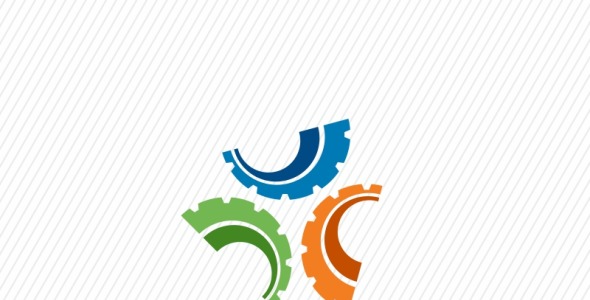 Шаблон логотипа на тему графика