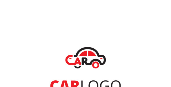 Шаблон логотипа на тему графика