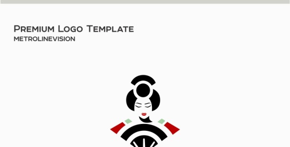 Шаблон логотипа на тему графика