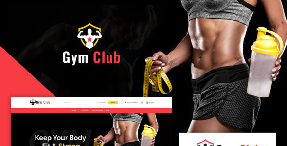 тренажерный зал клуб prestashop тема