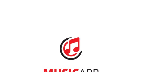 Шаблон логотипа на тему графика