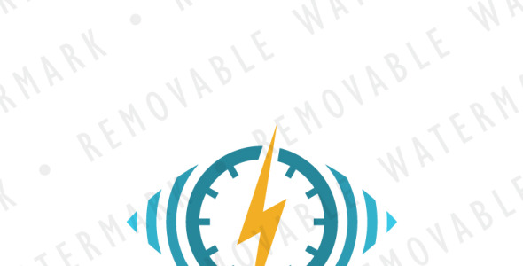 Шаблон логотипа на тему графика