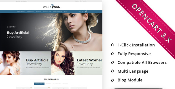 адаптивный шаблон opencart