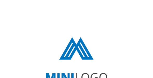 Шаблон логотипа на тему графика