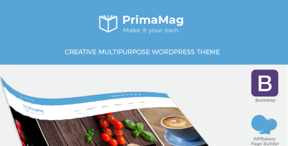 журнал и блог wordpress тема