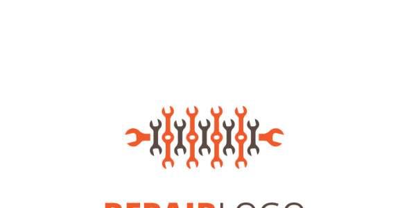 Шаблон логотипа на тему графика