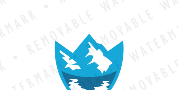 Шаблон логотипа на тему графика