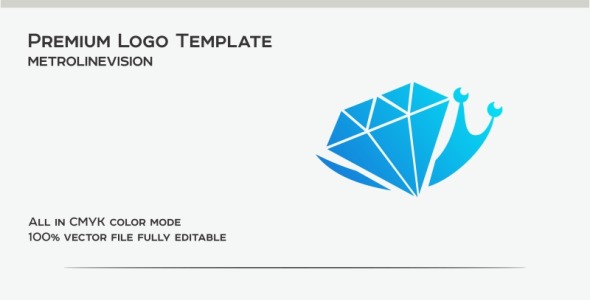 Шаблон логотипа на тему графика