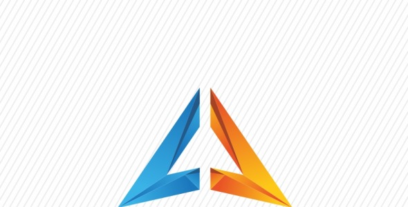 Шаблон логотипа на тему графика