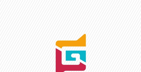 Шаблон логотипа на тему графика