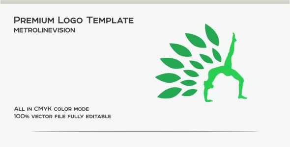 Шаблон логотипа на тему графика