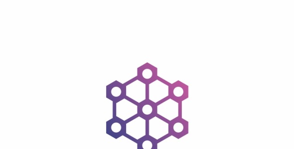 Шаблон логотипа на тему графика