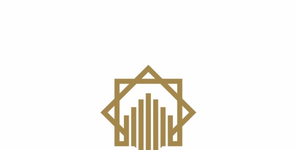 Шаблон логотипа на тему графика