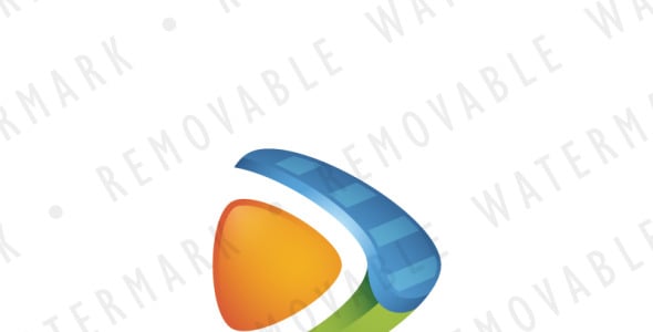 Шаблон логотипа на тему графика